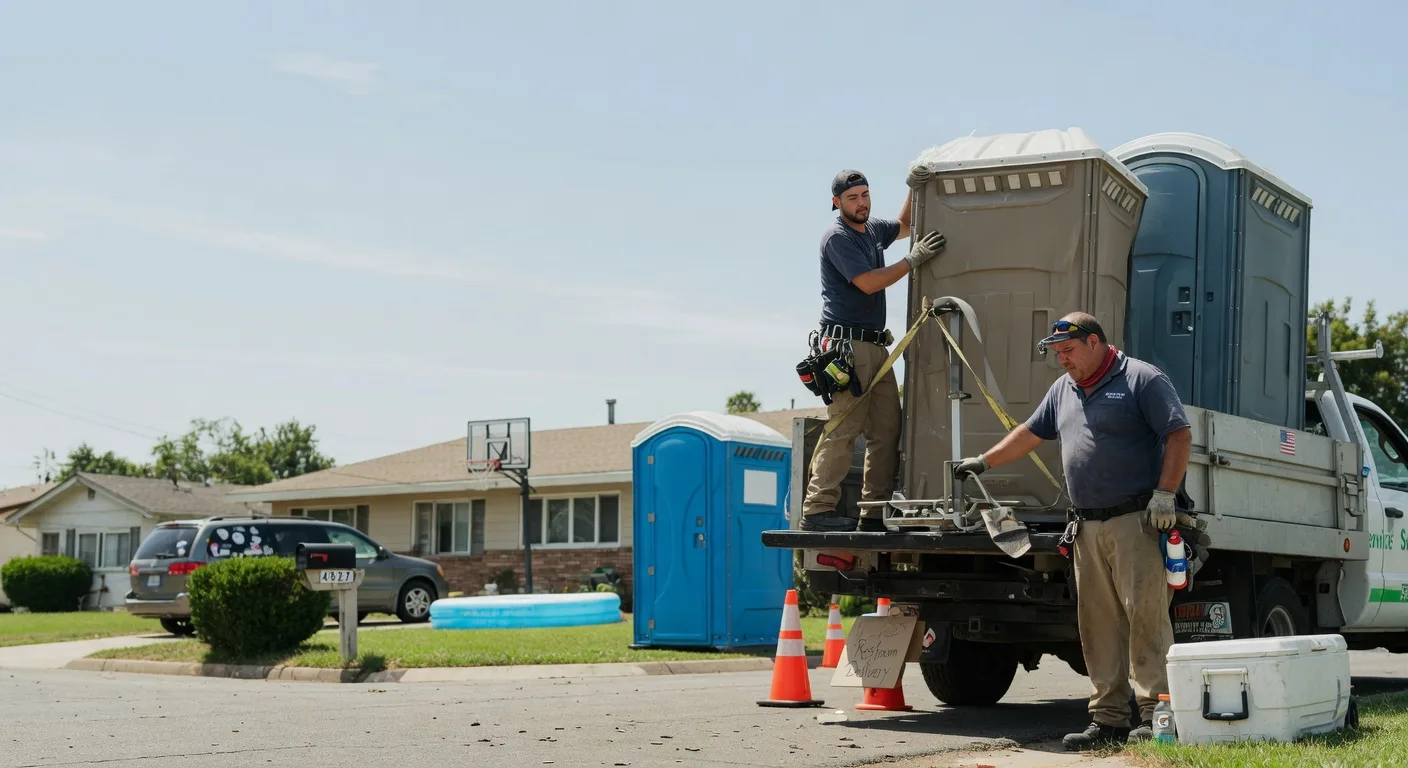 Porta Potty Rental in Romulus, MI near me